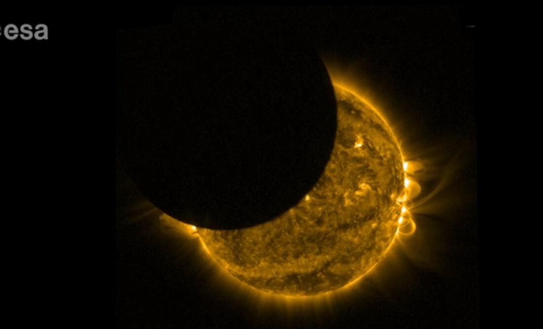 Imagen de archivo de la misión espacial Proba-2 de la ESA durante un eclipse solar. Foto: ESA