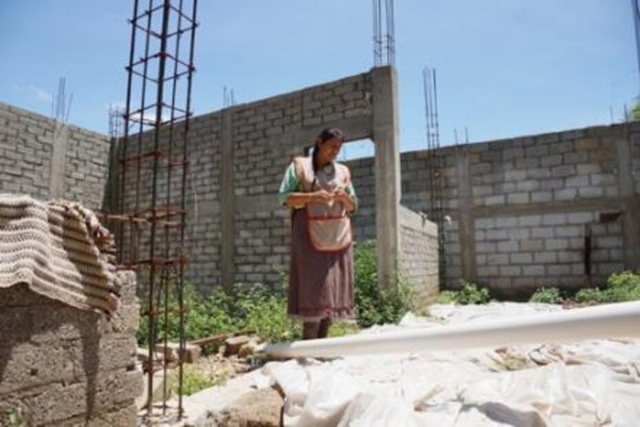 El recurso para reconstrucción sólo sirvió para cimentar la casa de Marcelina