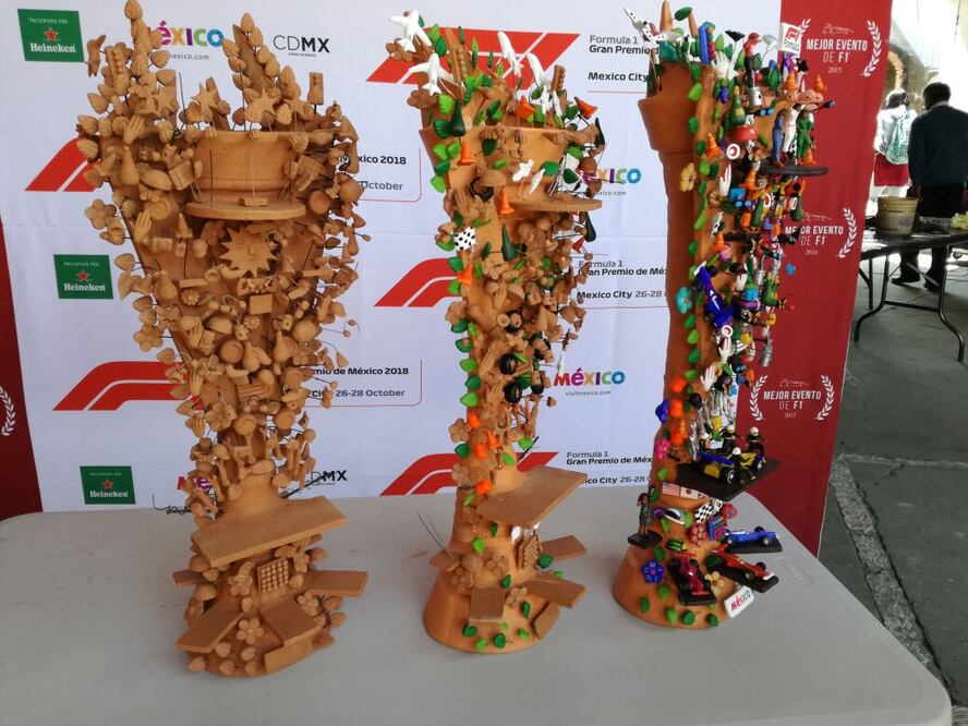 Mauricio Gutiérrez/El UNIVERSAL. El árbol de la vida que será parte del cartel del Gran Premio de México 2018