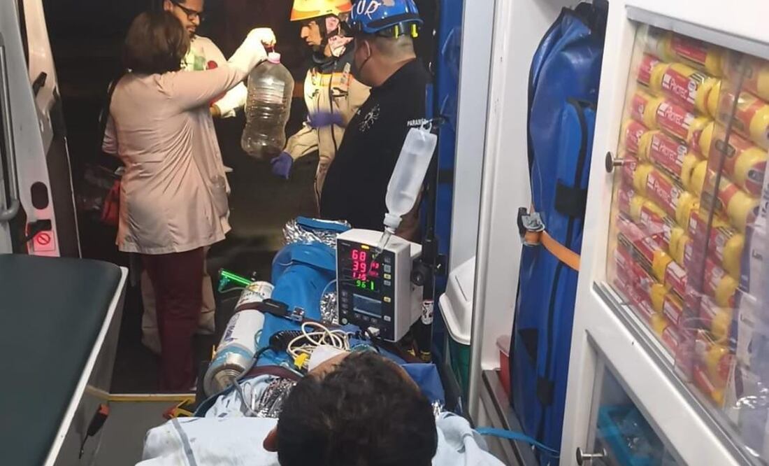 El hombre de 21 años de edad sufrió intoxicación debido a la mordedura de la víbora de cascabel. Foto: especial