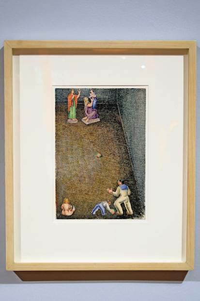 Juegos peligrosos (1930-1932) de
Agustín Lazo. Foto: SANTIAGO CADENA/EL UNIVERSAL