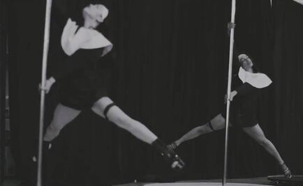 Monjas bailando en tubo, en la gira de Madonna