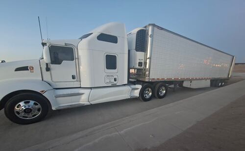 Elementos de la Guardia Nacional detectaron inconsistencias en la caja seca mediante tecnología de Rayos Gama. Foto: Gobierno de Sonora