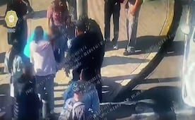 Policías de CDMX auxilian a bebé con dificultad para respirar; la trasladan de emergencia a hospital