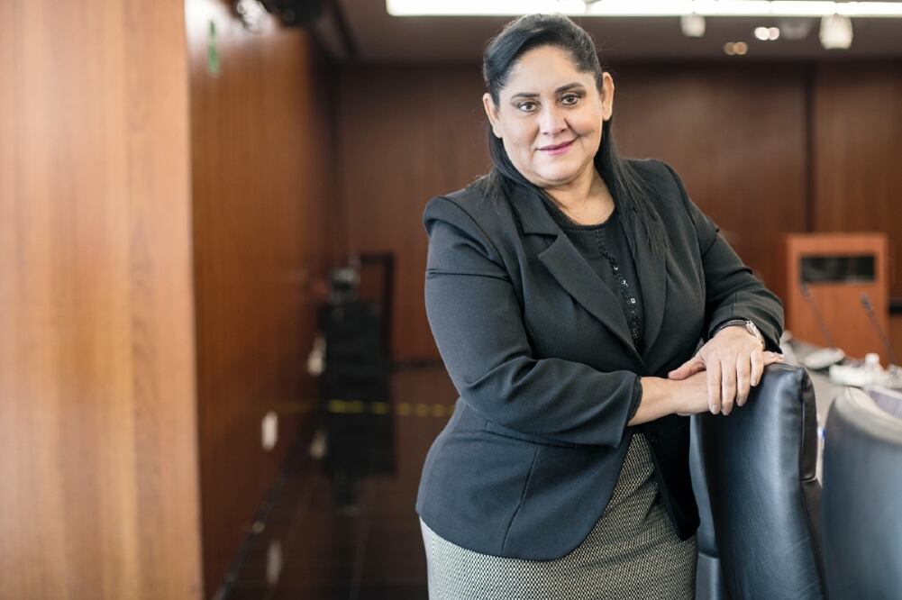 Diva Gastélum Bajo Presidenta de la Comisión para la Igualdad de Género del Senado (PRI) (ARCHIVO EL UNIVERSAL)