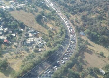 Autopista México-Cuernavaca, la más saturada en Jueves Santo: Mancera