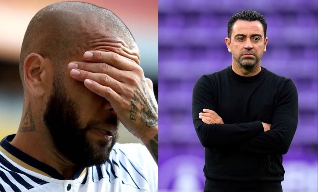 Explota Dani Alves contra Xavi Hernández - Foto: Especial