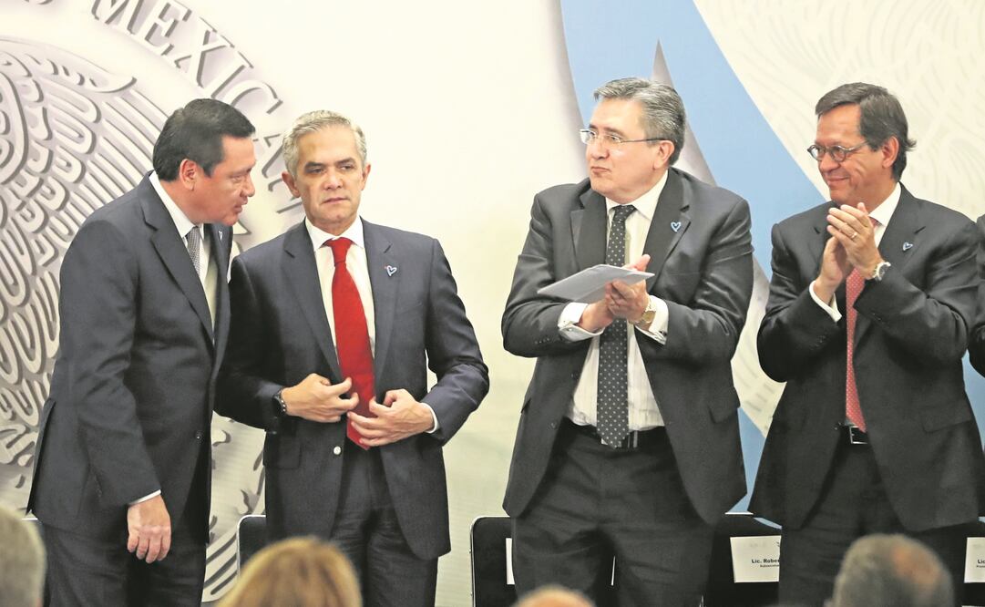Los tocayos Mancera y Osorio Chong