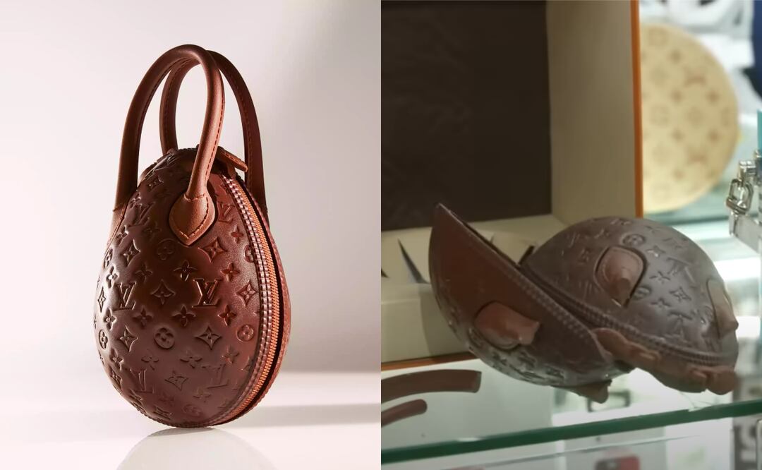 Esto cuesta la bolsa de chocolate Louis Vuitton que rompió un integrante de Grupo Firme. Foto: Le Chocolat Maxime Frédéric, Louis Vuitton /
YouTube