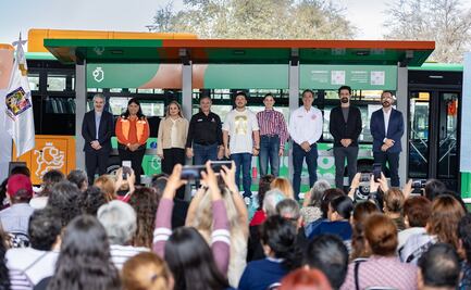 Gobierno de Nuevo León instala 402 parabuses; Samuel García destaca transporte más seguro y digno