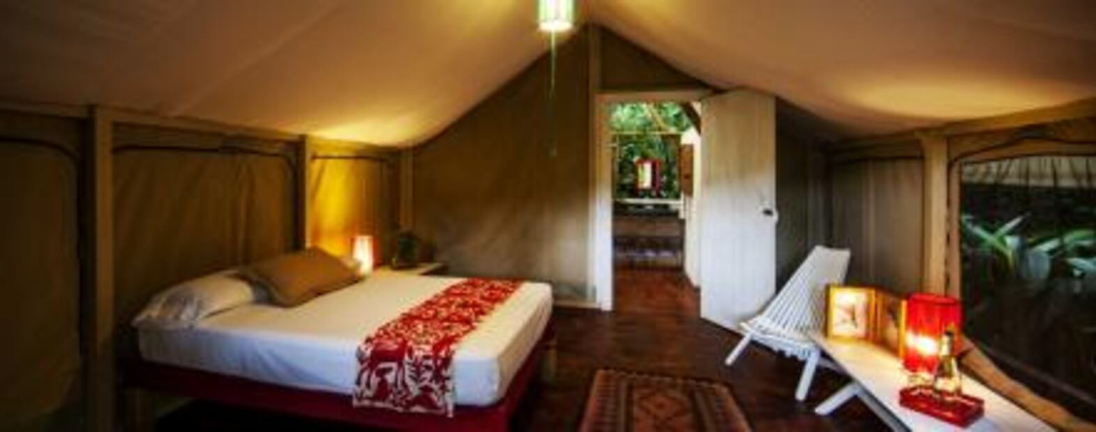 3 tiendas de campaña en México, con cama king y baño privado