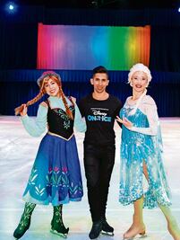 Mexicano cumple fantasía sobre hielo