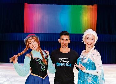 Mexicano cumple fantasía sobre hielo