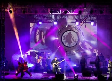Vibran mexicanos con el tributo a Pink Floyd en la Ollin Yolitztli