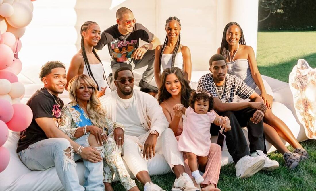 Sean "Diddy" Combs en familia. Hijos del rapero le externan apoyo a su padre ante problema legal.
