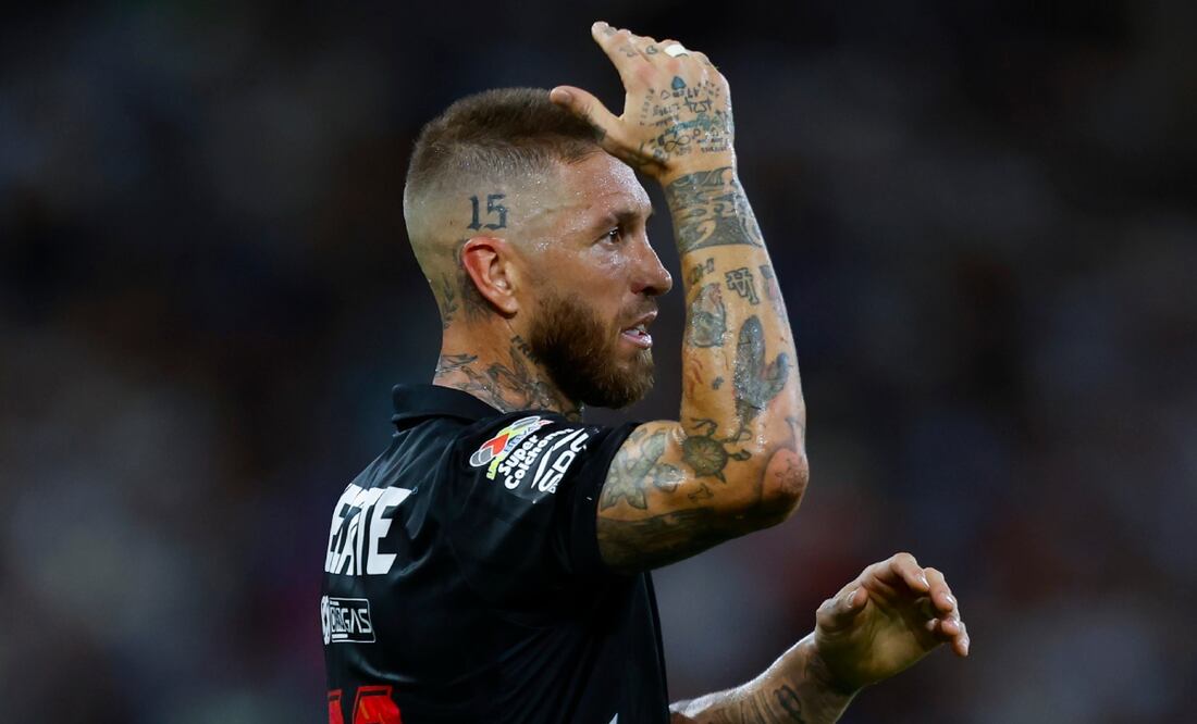 Sergio Ramos explota tras sus dos goles anulados vs Santos / Foto: Imago7