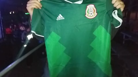 Se presentó la Nueva Playera de la Selección de México.