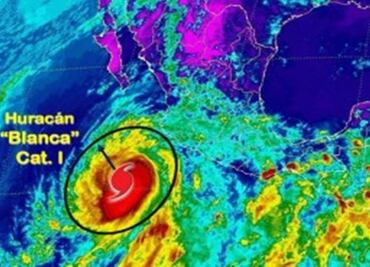 Hurricane Blanca weakens to category 1 storm