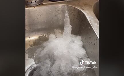 VIDEO: Onda gélida en Oklahoma congela el agua dentro de casas y se viraliza en TikTok