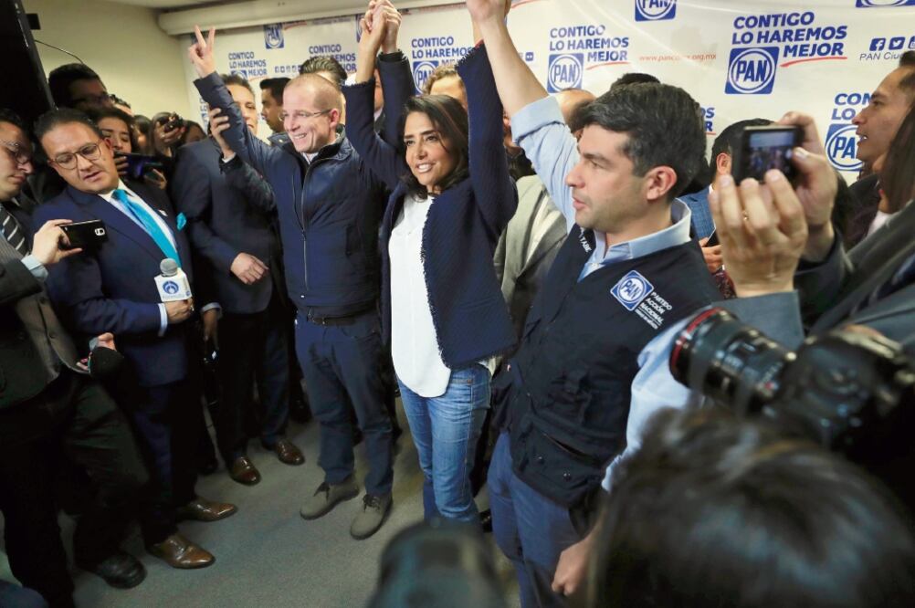 Anaya, precandidato del PAN a la Presidencia, dice que al formar la coalición Por México al Frente, sabían que la unión los haría ganar. (IRVIN OLIVARES. EL UNIVERSAL)