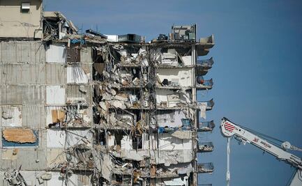 Autoridades reanudan trabajos de rescate en edificio derrumbado de Miami