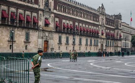 Tercer Informe. Blindan el Zócalo