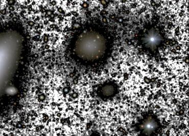 Descubren qué causa la escasez de materia oscura en las galaxias