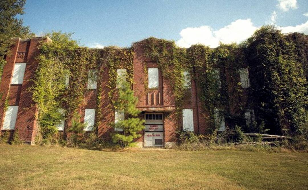 Central State Hospital en Petersburg, Virginia, donde murió el recluso. Foto: Richmond Magazine
