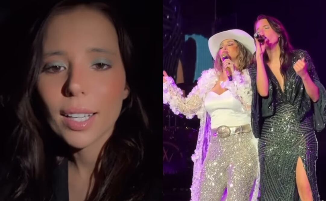 Majo Aguilar fue la invitada especial en el concierto que Alicia Villarreal ofreció en el Auditorio Nacional el 28 de marzo. Foto: Instagram oficial.