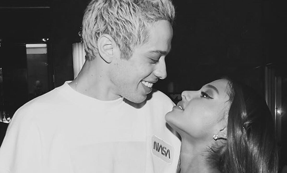Ariana Grande y Pete Davidson (Foto tomada de Instagram: @arianagrande)