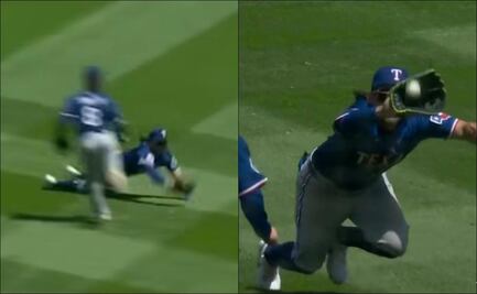 VIDEO: Atrapadón de Alejandro Osuna en su debut en Grandes Ligas; el mexicano se lució con joyita a la defensiva