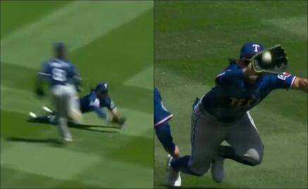 VIDEO: Atrapadón de Alejandro Osuna en su debut en Grandes Ligas; el mexicano se lució con joyita a la defensiva