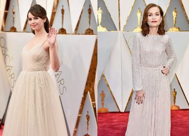 Famosas desfilan por alfombra roja del Oscar 2017