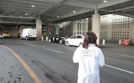 Empresario, blanco de balacera en el AICM