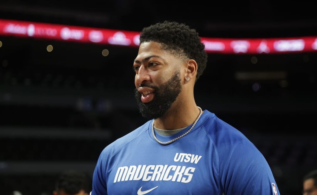 Anthony Davis es duda para el juego entre Mavericks y Pistons en la Arena CDMX / Foto: Carlos Mejía - EL UNIVERSAL
