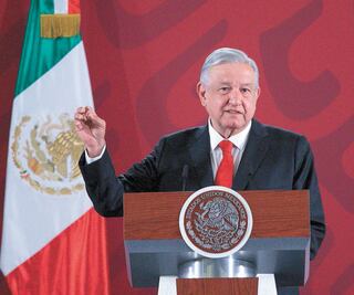 Desea AMLO tregua con conservadores