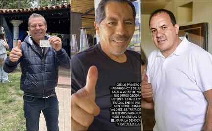 Exfiguras del deporte mexicano presumen su voto en redes sociales 