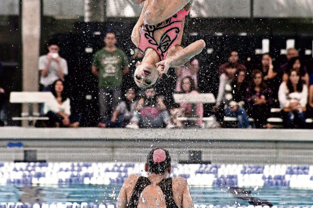 Nuria Diosdado y K. Achach (ALEJANDRO ACOSTA. EL UNIVERSAL)