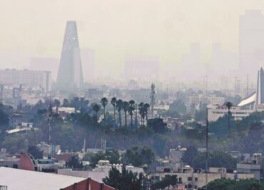 Alta concentración de ozono y partículas; mala calidad del aire en CDMX y Edomex