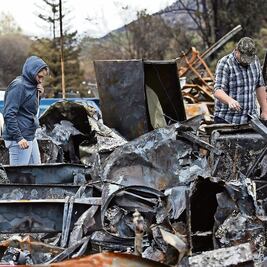 Fuego en California, controlado en 95%