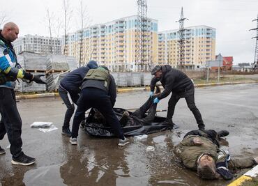 Rusia niega ataques contra civiles en Bucha, acusa a Ucrania de "provocación"