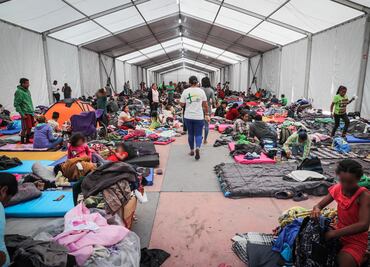 Aguardan 4 mil 500 migrantes en albergue de CDMX