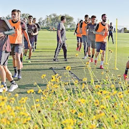 Selección Mexicana, acuartelada en California