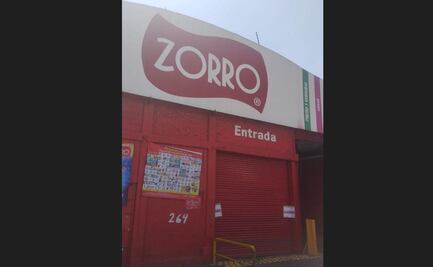 Por revisar mercancía a sus clientes, clausuran tienda del Zorro Abarrotero
