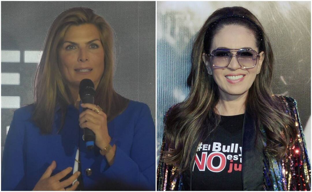 Montserrat Oliver ha estado al pendiente del estado de salud de Yolanda Andrade. Foto: Armando Pereda/Clasos.