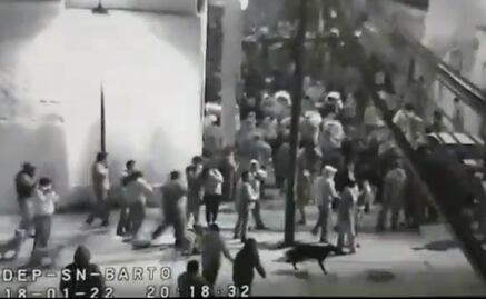 Captan rescate de hombre al que pretendían linchar en San Bartolo