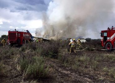 Siguen hospitalizados 17 pasajeros de avión accidentado en Durango