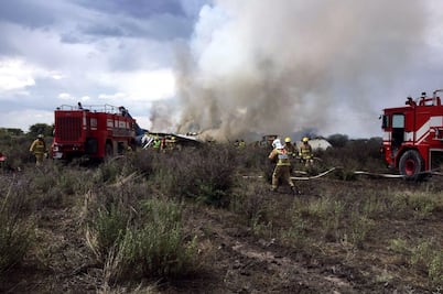 Siguen hospitalizados 17 pasajeros de avión accidentado en Durango