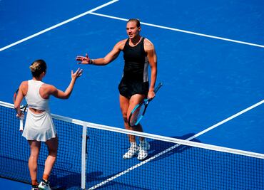 Simona Halep cae en primera ronda de US Open