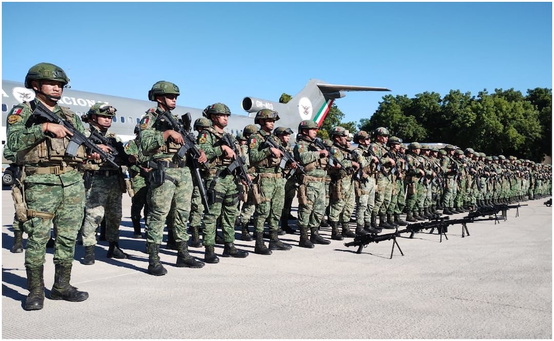 Este nuevo grupo está compuesto por 200 efectivos de elite de las Fuerzas Especiales del ejército (28/12/2024). Foto: Oficial